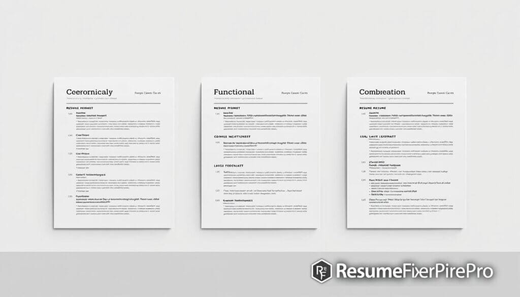 Resume Format comparision - Best Resume Format In 2025
