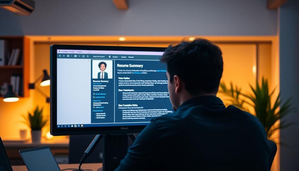 free ai resume summary generator